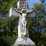 This crucifix shows some of the carver's artistry.