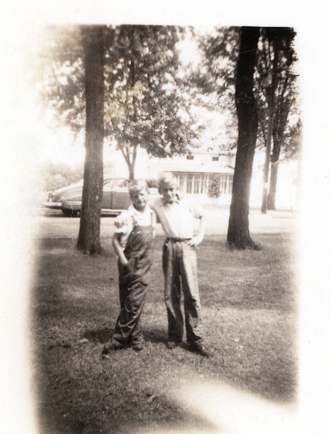 Bob Firlus (at left) and Sam Kaufman, circa 1940.