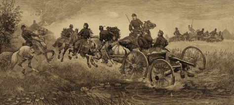 Battle of Chancellorsville etching by W.H. Shelton. – Library of Congress collection