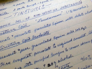 Carl Hanneman took meticulous notes.